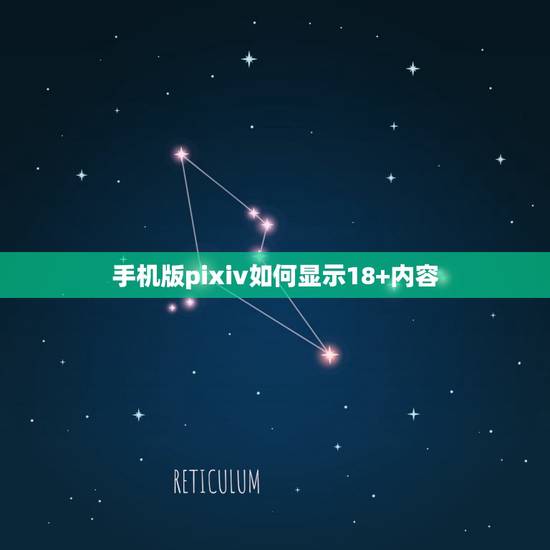 手机版pixiv如何显示18+内容，手机端p站怎么设置不了r18？