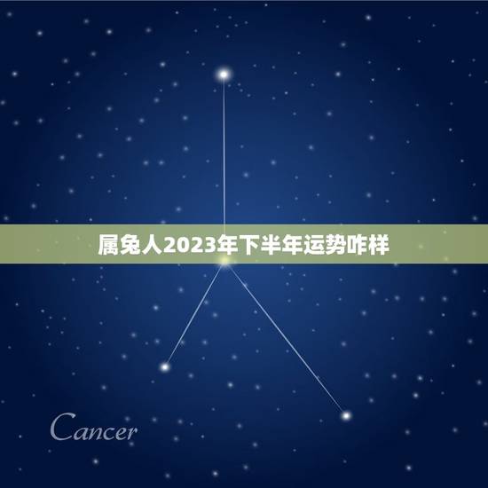 属兔人2023年下半年运势咋样 属兔下半年的感情运势