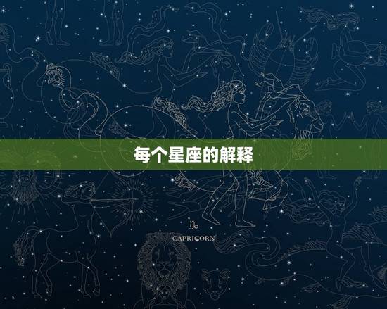 每个星座的解释，十二星座谁是学霸女神