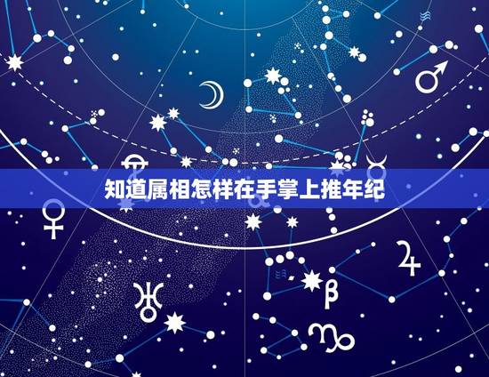 知道属相怎样在手掌上推年纪，怎么用十二生肖算年龄？