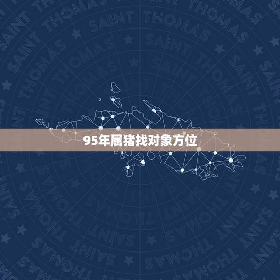 95年属猪找对象方位，95年属猪财运方向贵人方向