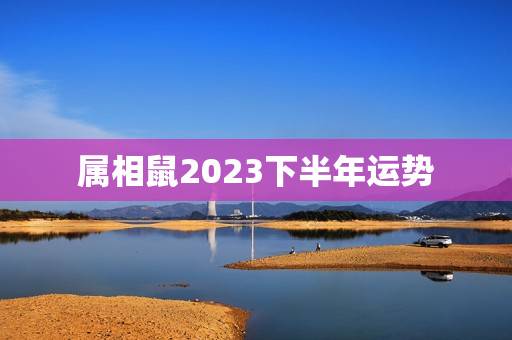 属相鼠2023下半年运势，属鼠2023年运势及运程女性