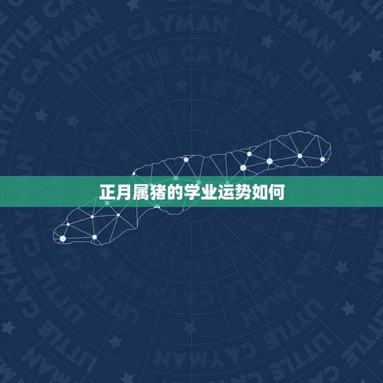 正月属猪的学业运势如何,2007年属猪出生正月运势 正月属猪的学业运势如何,2007年属猪出生正月运势