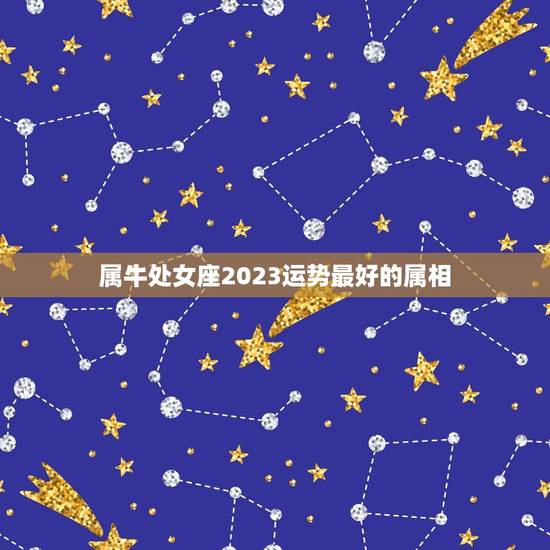 属牛处女座2023运势最好的属相，属牛运势2023年运势详解