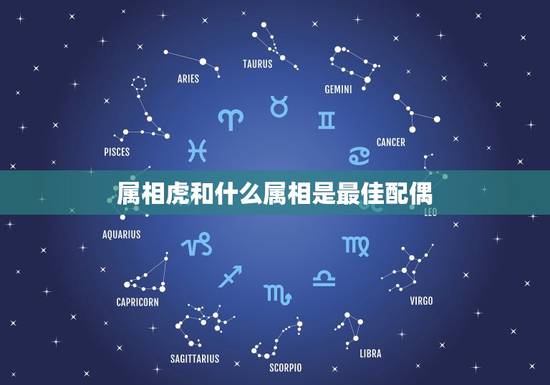 属相虎和什么属相是最佳配偶，属虎的和什么属相最配