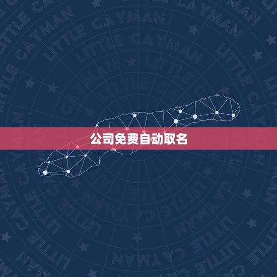 公司免费自动取名，免费公司起名网