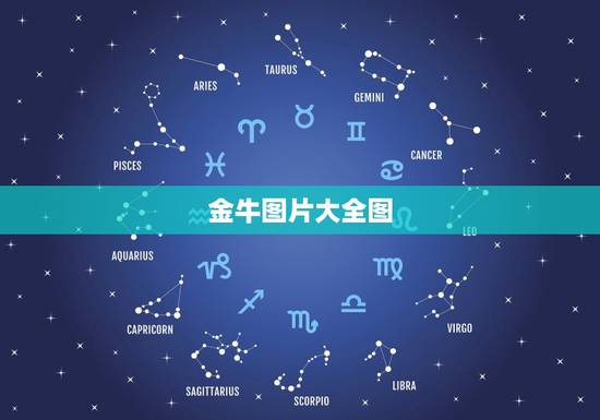 金牛图片大全图，金牛座星象图