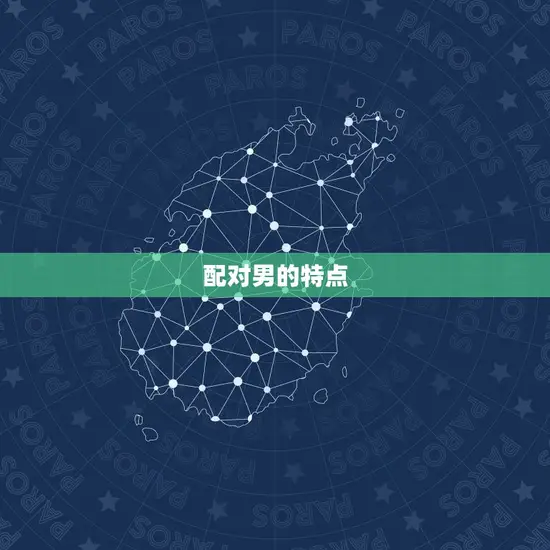 配对男的特点