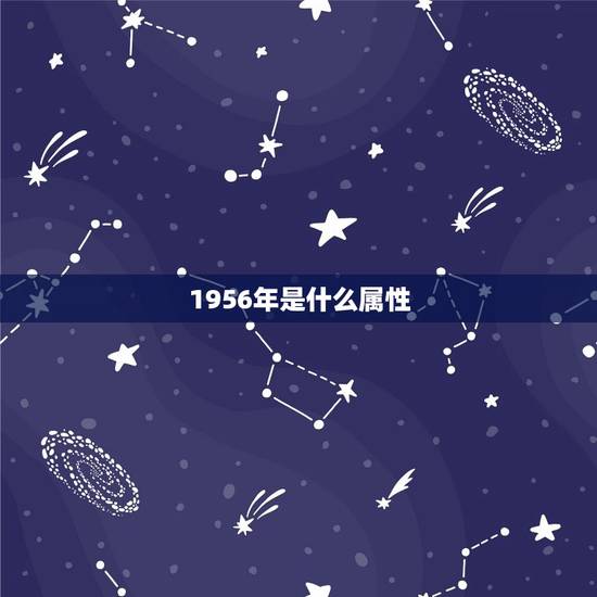 1956年是什么属性