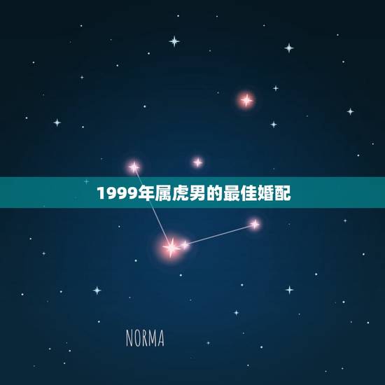 1999年属虎男的最佳婚配，86年属虎男有几段婚姻