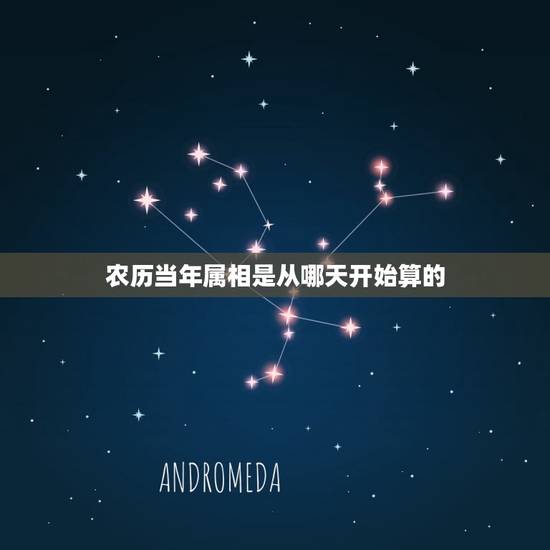 农历当年属相是从哪天开始算的，属相是按农历还是按阳历？