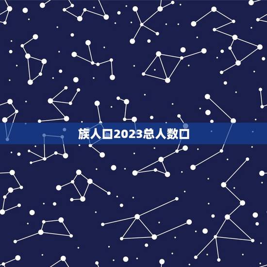 族人口2023总人数口，美国人口2023总人数口是多少亿？