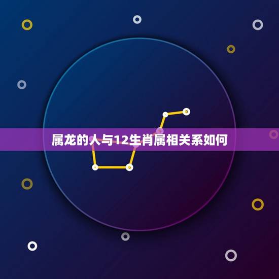 属龙的人与12生肖属相关系如何，十二生肖属龙的是什么命？