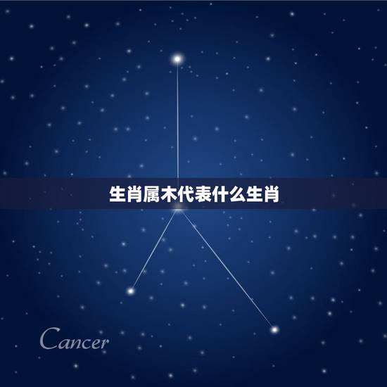 生肖属木代表什么生肖，十二生肖什么生肖属木