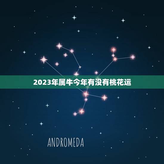 2023年属牛今年有没有桃花运，2023属牛本命年的大忌