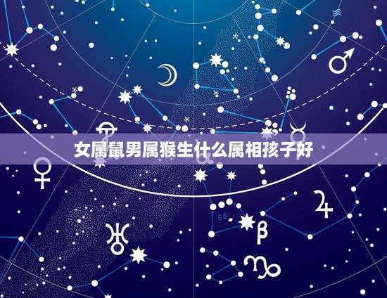 女属鼠男属猴生什么属相孩子好，属鼠女和属猴男生什么生肖属相的宝宝好