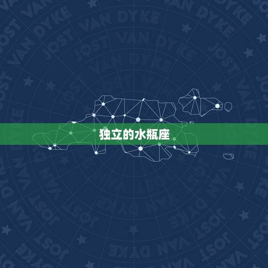 独立的水瓶座