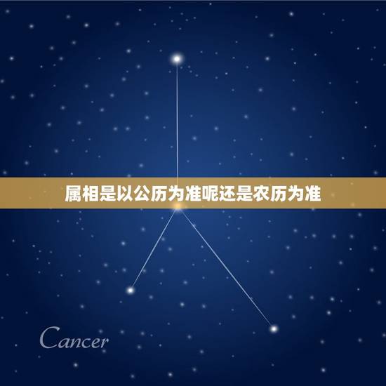 属相是以公历为准呢还是农历为准，所说的十二属相是以公历还是农历为准呢？