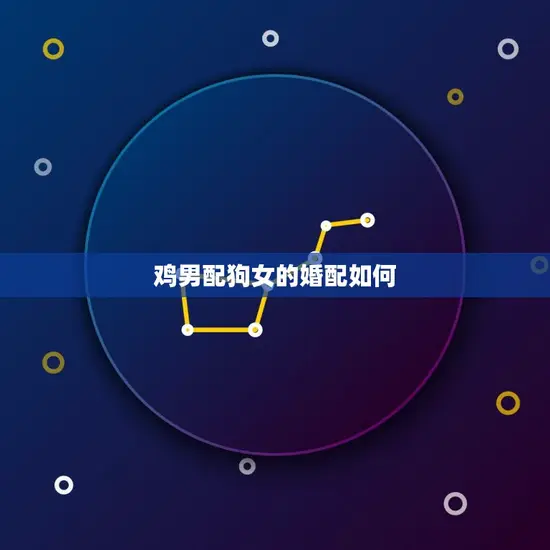鸡男配狗女的婚配如何