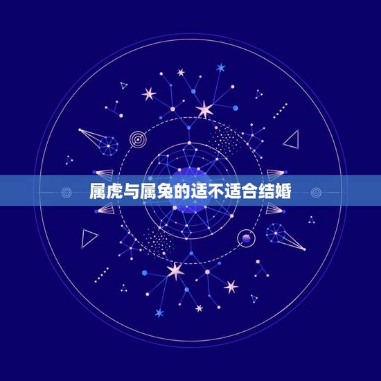 属虎与属兔的适不适合结婚