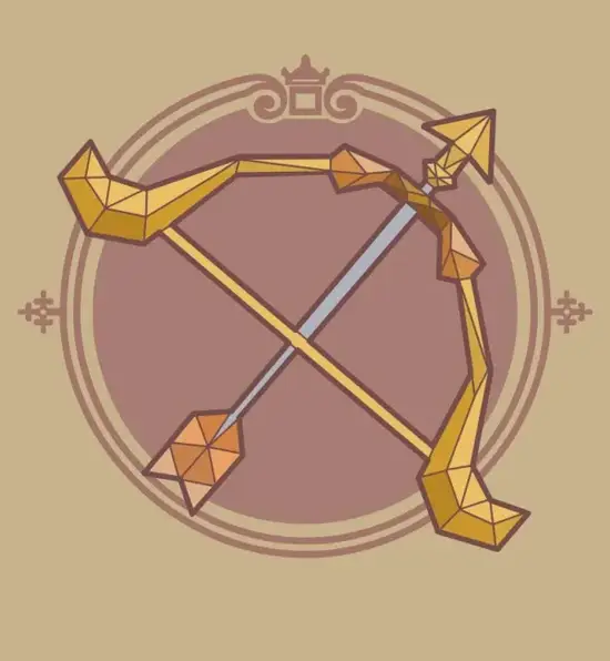 射手座幸运点位图示