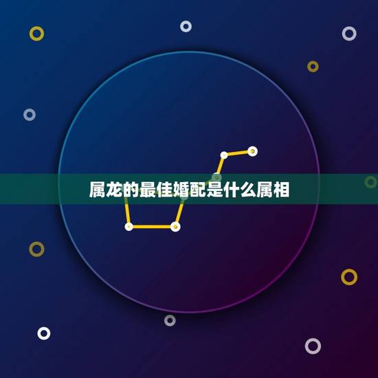 属龙的最佳婚配是什么属相，属龙和什么属相合财