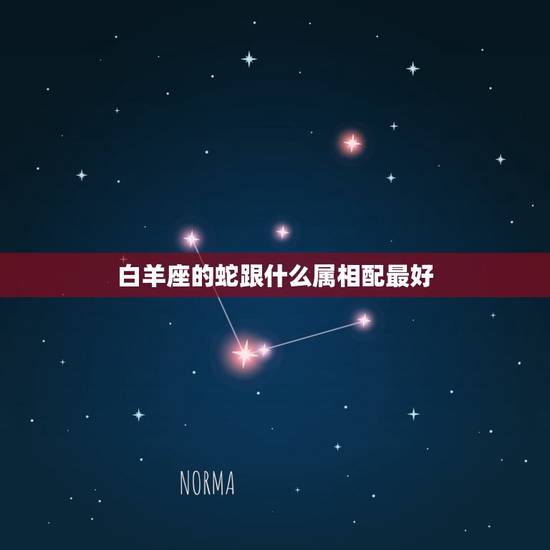白羊座的蛇跟什么属相配最好，白羊座属相是蛇，和什么星座，属相配？