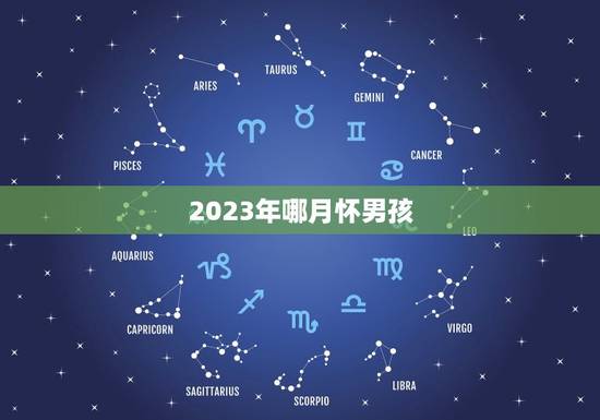 2023年哪月怀男孩,2023年各月份五行属性 2023年哪月怀男孩,2023年各月份五行属性