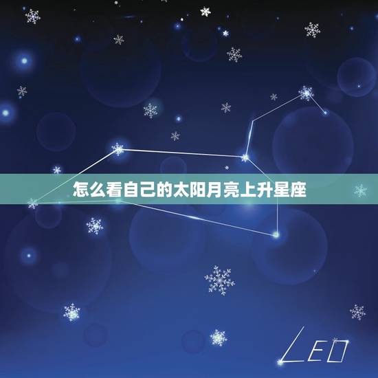 怎么看自己的太阳月亮上升星座，1997年农历10月30日是什么星座