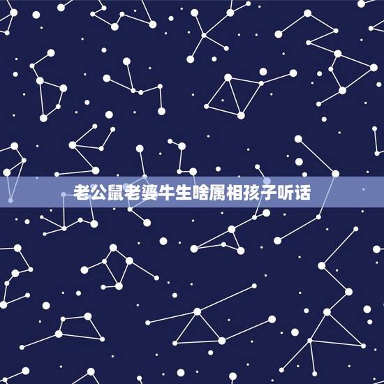 老公鼠老婆牛生啥属相孩子听话,男属牛,女属鼠,生什么属相的宝宝好 老公鼠老婆牛生啥属相孩子听话,男属牛,女属鼠,生什么属相的宝宝好