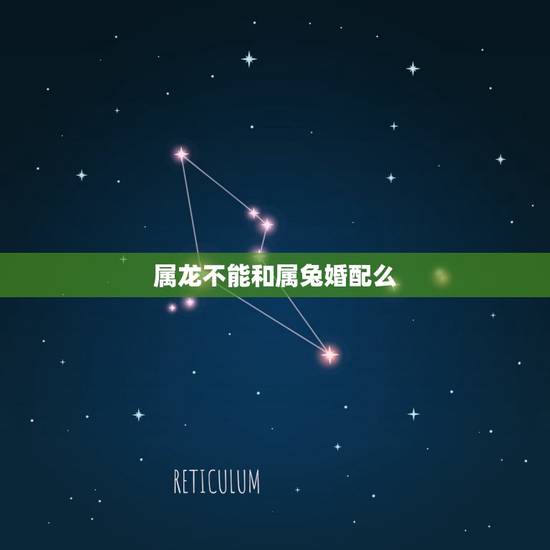 属龙不能和属兔婚配么，属相婚配：男属龙和女属兔相配吗？