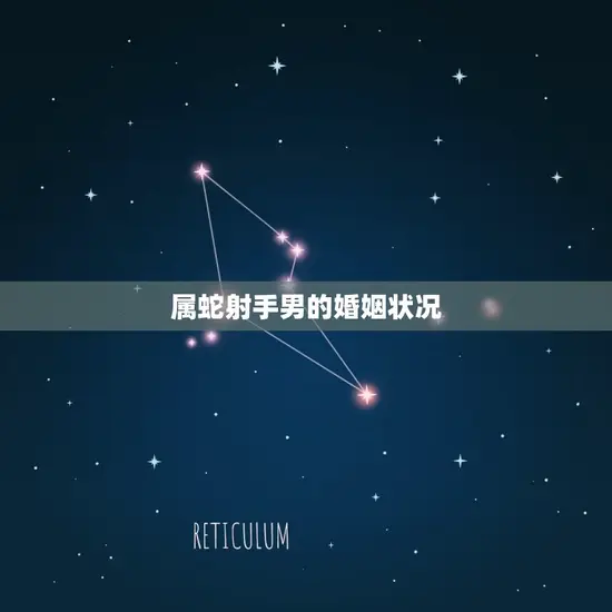 属蛇射手男的婚姻状况