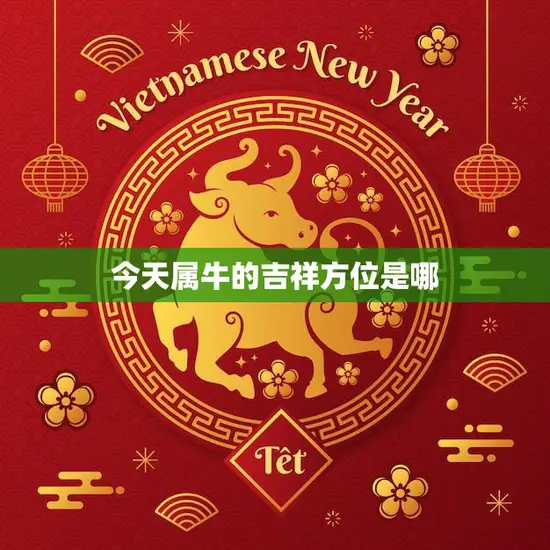 今天属牛的吉祥方位是哪(揭秘牛年吉祥方位助你开运转运)