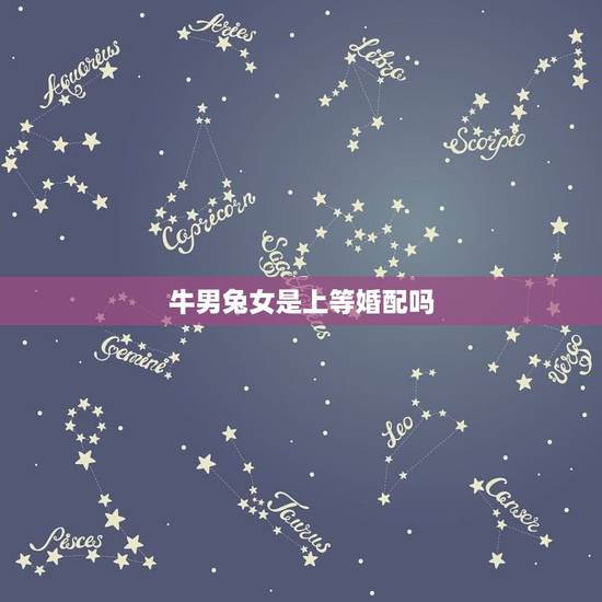 牛男兔女是上等婚配吗,属牛男和属兔女相配吗 牛男兔女是上等婚配吗,属牛男和属兔女相配吗