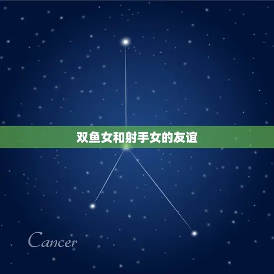 双鱼女和射手女的友谊