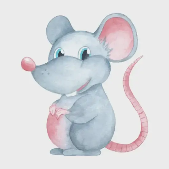 生肖鼠高清动画解析