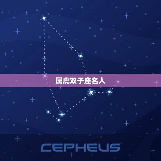 属虎双子座名人，2023虎百年难遇