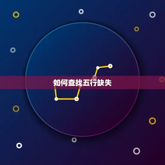 如何查找五行缺失