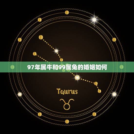 97年属牛和99属兔的婚姻如何(介绍属牛和属兔的性格特点及婚姻匹配度)