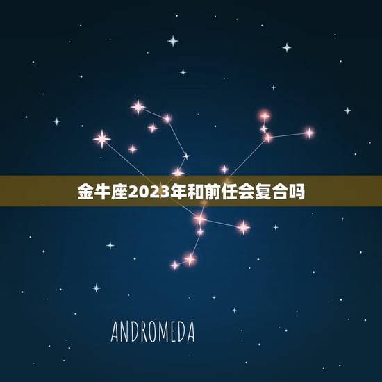 金牛座2023年和前任会复合吗，摩羯座会和前任复合吗
