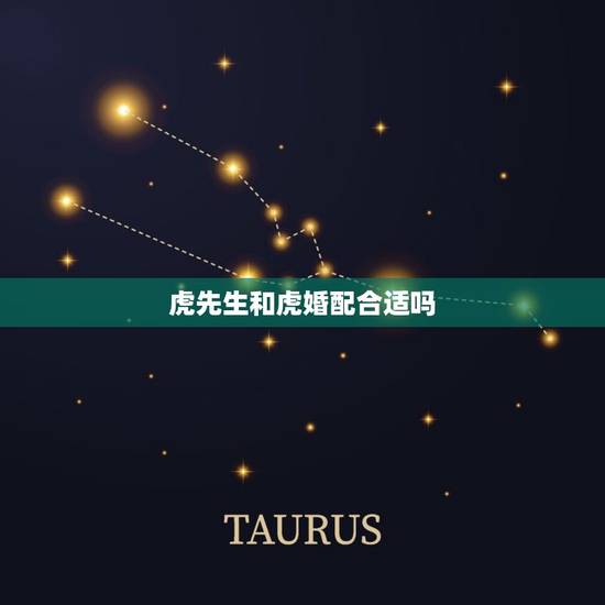 虎先生和虎婚配合适吗，婚姻属虎配什么