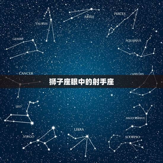 狮子座眼中的射手座，狮子座该不该爱上射手座吗