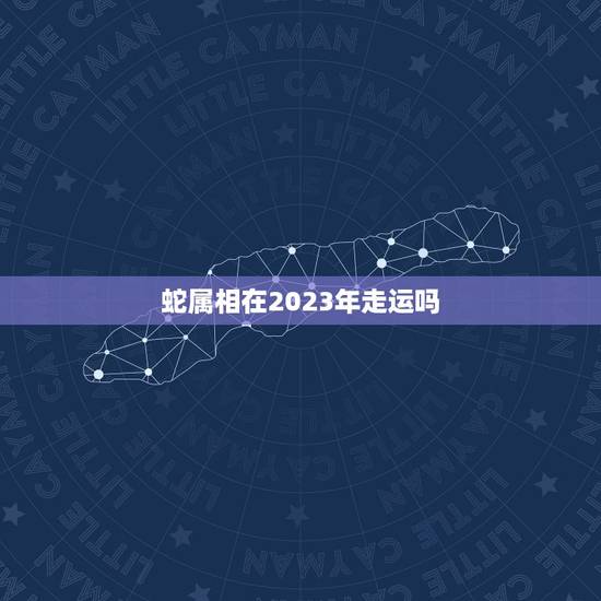 蛇属相在2023年走运吗，属蛇人2023年每月运势运程每月