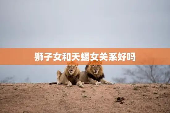 狮子女和天蝎女关系好吗(探究星座之间的爱恨情仇)