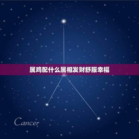 属鸡配什么属相发财舒服幸福，属鸡的人和什么属相的人搭配容易发财
