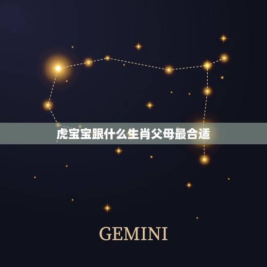 虎宝宝跟什么生肖父母最合适，属虎的宝宝和什么父母好