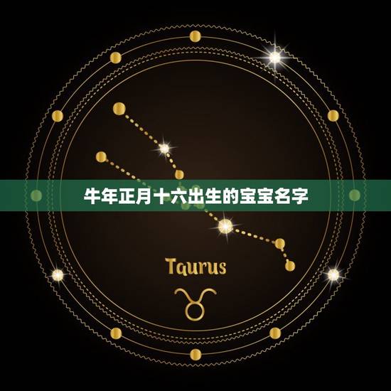 牛年正月十六出生的宝宝名字，1973年正月十六出生属牛是什么命？