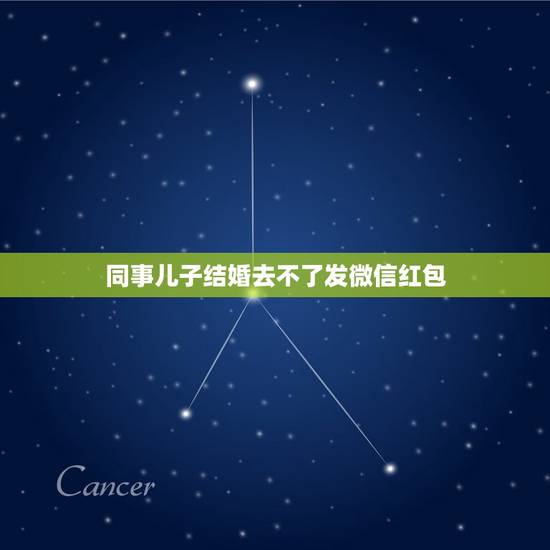 同事儿子结婚去不了发微信红包，同事儿子结婚微信贺词