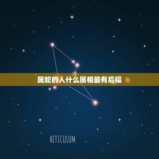 属蛇的人什么属相最有后福，属蛇的男人和什么属相最配