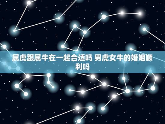 属虎跟属牛在一起合适吗 男虎女牛的婚姻顺利吗